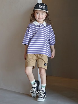 petit　main・b-roomさん（キッズ・112cm）の春コーディネート