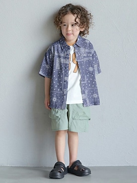 petit　main・b-roomさん（キッズ・104cm）の春コーディネート