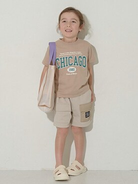 petit　main・b-roomさん（キッズ・110cm）の春コーディネート