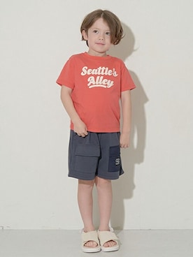 petit　main・b-roomさん（キッズ・107cm）の春コーディネート