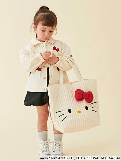 セール】【サンリオキャラクターズ】リボンシャツジャケット（デニム