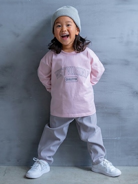 petit　main・b-roomさん（キッズ・100cm）の春コーディネート