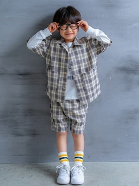 petit　main・b-roomさん（キッズ・109cm）の春コーディネート