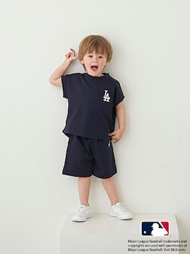 「クールカジュアル」｜petit　main・b-roomさん（キッズ・98cm）の夏コーディネート