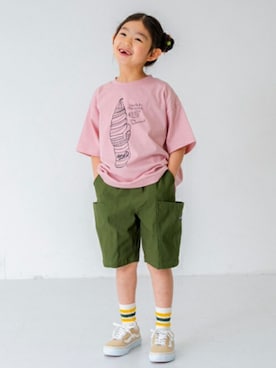 petit　main・b-roomさん（キッズ・111cm）の夏コーディネート