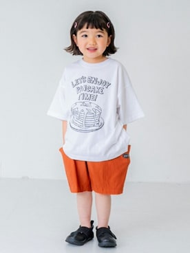 petit　main・b-roomさん（キッズ・100cm）の夏コーディネート