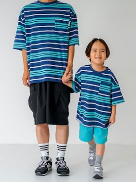 petit　main・b-roomさん（キッズ・106cm）の夏コーディネート