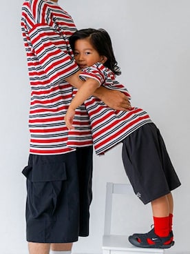 petit　main・b-roomさん（キッズ・101cm）の夏コーディネート