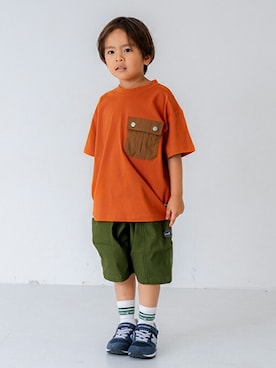 petit　main・b-roomさん（キッズ・106cm）の夏コーディネート