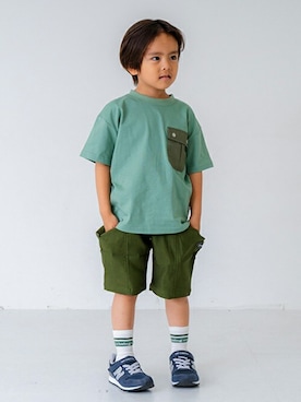 petit　main・b-roomさん（キッズ・106cm）の夏コーディネート