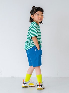 petit　main・b-roomさん（キッズ・102cm）の夏コーディネート