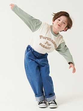 petit　main・b-roomさん（キッズ・105cm）の夏コーディネート