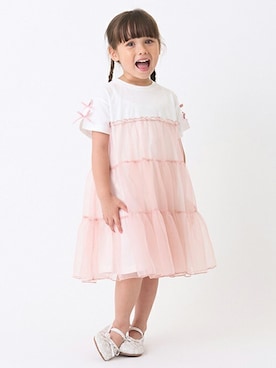 petit　main・b-roomさん（キッズ・105cm）の夏コーディネート