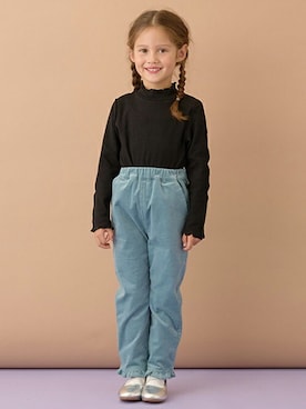 petit　main・b-roomさん（キッズ・110cm）の秋コーディネート