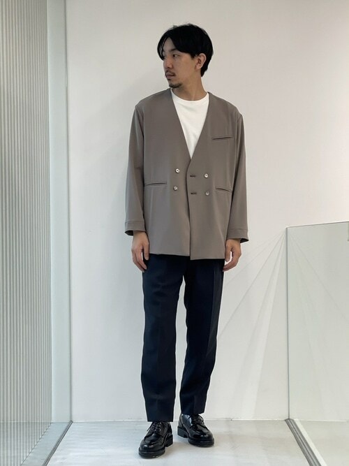 オルタネイトノーカラージャケット（ノーカラージャケット）｜PUBLIC