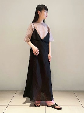 Shimakawa_TOMORROWLANDさん（レディース・163cm）の春コーディネート