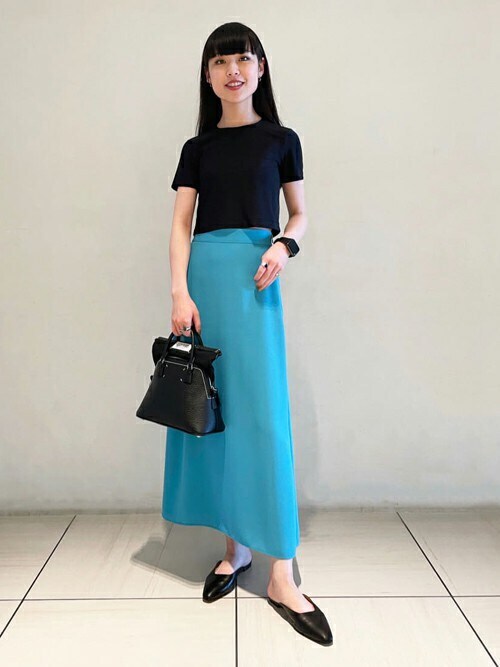 【BACCA】35-03-22-03501 inner piece キュプラストレッチ ショート半袖Tシャツ BACCA（バッカ）の「inner piece キュプラストレッチ ショートTシャツ