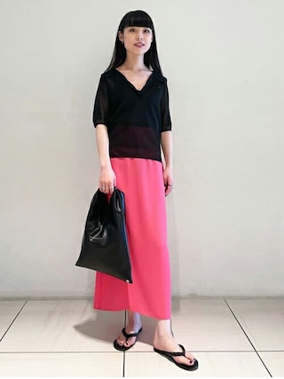 【美品】キャバン　ナイロン・ポリステル・ポロスキッパー・シアー・2020SS 美品】キャバン ナイロン・ポリステル・ポロスキッパー・シアー