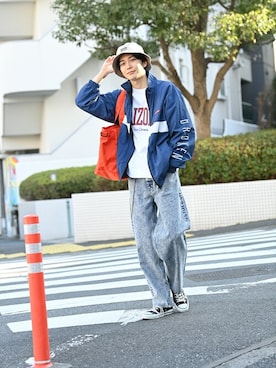 「Mac-House（マックハウス）のアイテム」を使った、マックハウスZOZOスタイリスト メンズさん（メンズ・178cm）の冬コーディネート