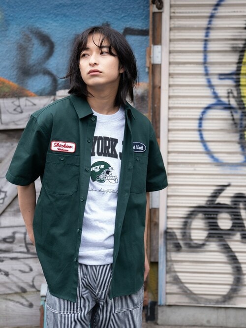 マックハウスzozoスタイリスト メンズ Mac House Dickiesのシャツ ブラウスを使ったコーディネート Wear