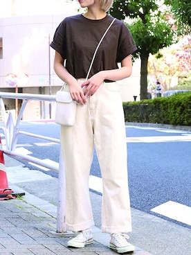 「classicalelf（クラシカルエルフ）のアイテム」を使った、kanon_roopさん（レディース・153cm）の夏コーディネート