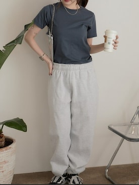 「CROSS & STITCH（クロスステッチ）のアイテム」を使った、kanon_roopさん（レディース・163cm）の夏コーディネート