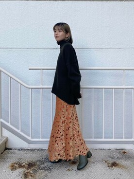 諌山桜花さん（レディース・155cm）の春コーディネート