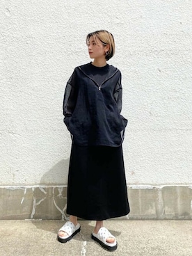 諌山桜花さん(レディース・155cm)の春コーディネート