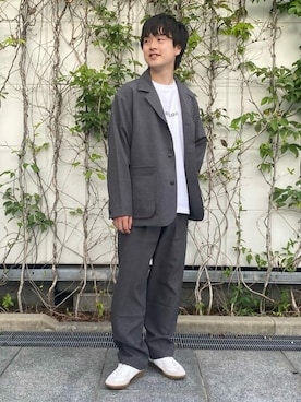 「GREGORY（グレゴリー）のアイテム（トップス）」を使った、green label relaxingさん（メンズ・167cm）の秋コーディネート