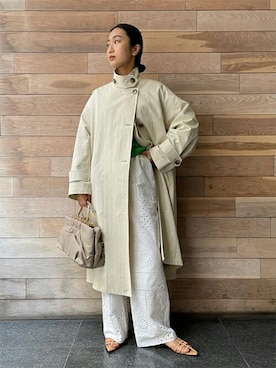 「アイテム（アンサンブル）」を使った、Matsumotoさん（レディース・162cm）の春コーディネート