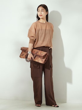 「journal standard L'essage（ジャーナルスタンダードレサージュ）のアイテム」を使った、Matsumotoさん（レディース・162cm）の夏コーディネート