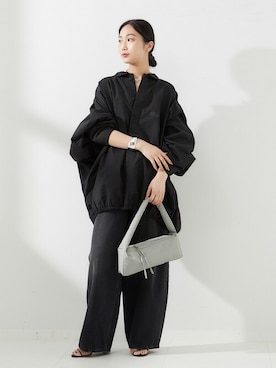「journal standard L'essage（ジャーナルスタンダードレサージュ）のアイテム（その他アウター）」を使った、Matsumotoさん（レディース・162cm）の夏コーディネート