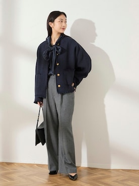 2025SS】 ファッション JOURNAL STANDARD TWEEDドルマンジャケット