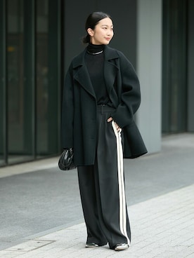 「journal standard L'essage（ジャーナルスタンダードレサージュ）のアイテム（その他アウター）」を使った、Matsumotoさん（レディース・162cm）の秋コーディネート