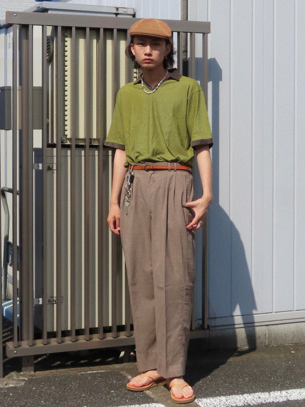 美品　SEVEN BY SEVEN 2－TUCK PANTS　M 美品 SEVEN BY SEVEN 2－TUCK PANTS M - メルカリ