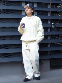 パンツ E. TAUTZ CORE FIELD TROUSER ECRU DENIM E.TAUTZ（イートウツ）の「【E.TAUTZ】CORE FIELD TROUSER