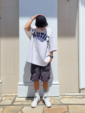 くすくすさん（メンズ・167cm）の夏コーディネート