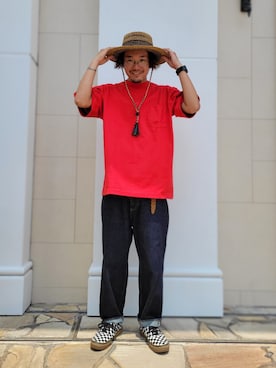 くすくすさん（メンズ・167cm）の夏コーディネート