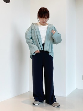 「AMERICAN HOLIC（アメリカンホリック）のアイテム（オールインワン・サロペット）」を使った、ari000ariさん（レディース・162cm）の春コーディネート