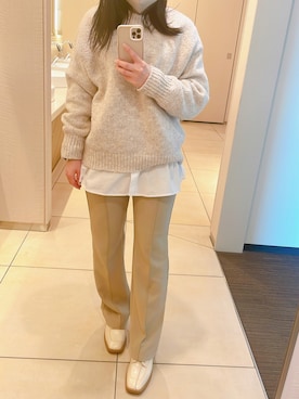 KKさん(レディース・153cm)の冬コーディネート