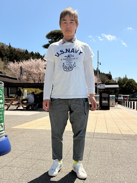 KK1805さん（メンズ・167cm）の春コーディネート