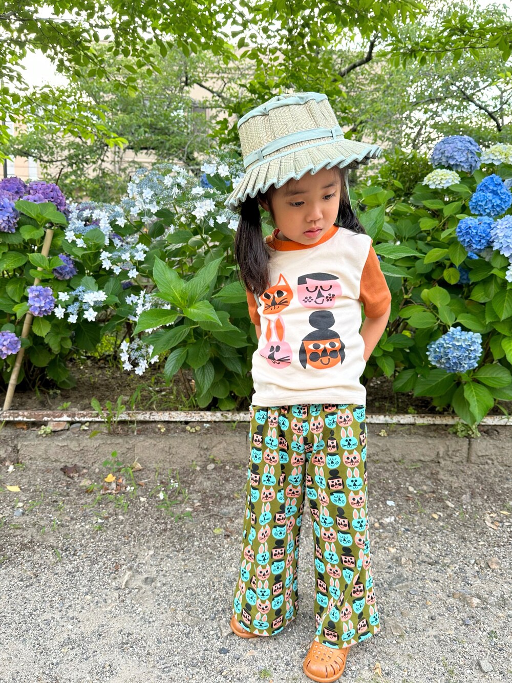 Misha & Puffのパンツを使ったキッズ人気ファッションコーディネート
