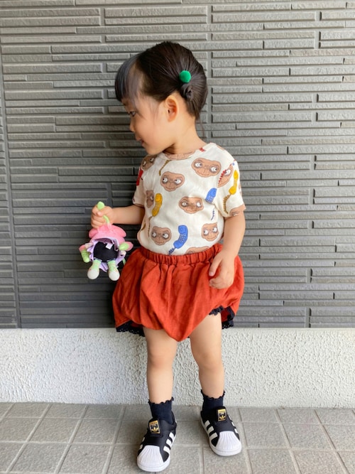 ニコとコハさんのコーディネート