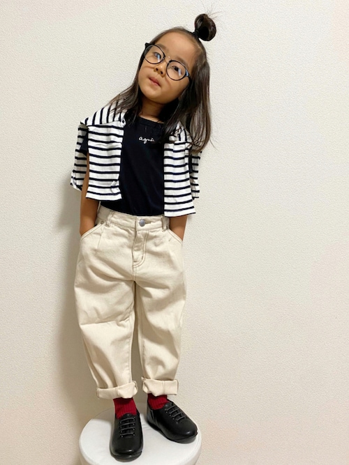 ニコとコハさんのコーディネート