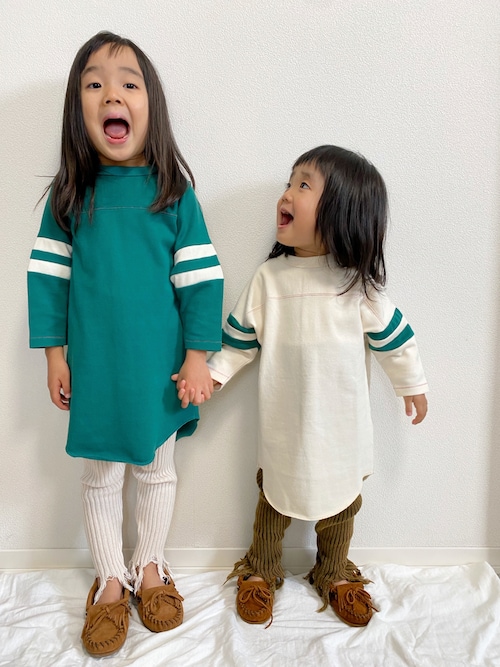 ニコとコハさんのコーディネート