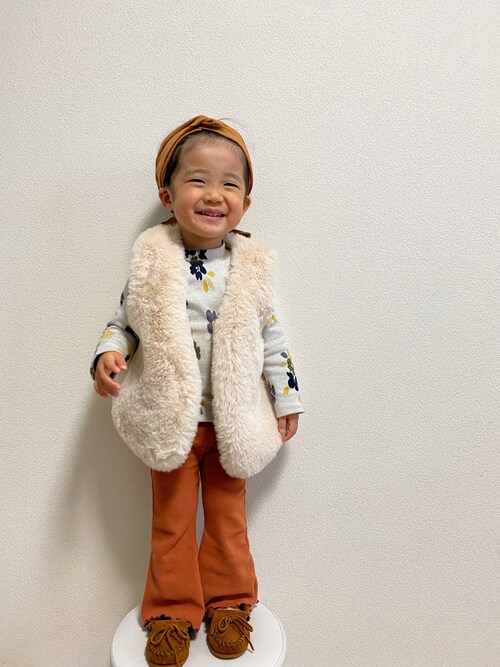 ニコとコハさんのコーディネート