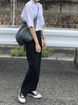 「水筒」｜croquetteさん（レディース・159cm）の秋コーディネート