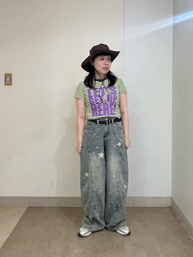 「Chapeau d' O（シャポードオー）のアイテム」を使った、おおもとさん（レディース・152cm）の春コーディネート
