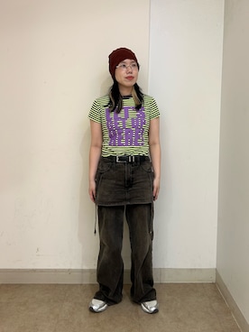 「arth（アース）のアイテム」を使った、おおもとさん（レディース・152cm）の夏コーディネート