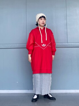 「Kaorinomori」｜「アイテム（ニットキャップ/ビーニー）」を使った、おおもとさん（レディース・150cm）の秋コーディネート